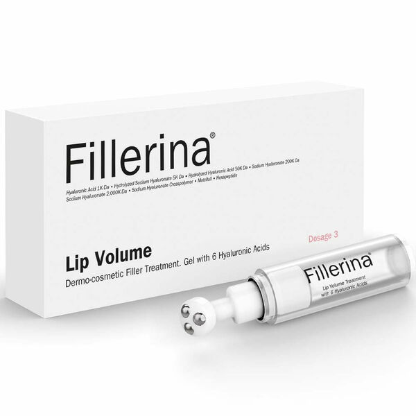 FILLERINA Lip Volume gel s vyplňujícím účinkem pro objem rtů 7 ml porovnat ceny