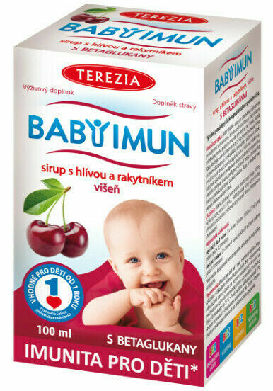 Terezia BABYIMUN sirup s hlívou a rakytníkem višeň 100ml porovnat ceny