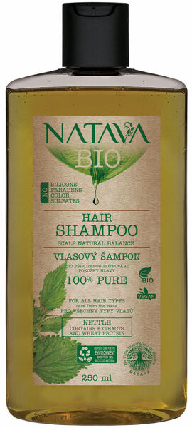 Natava BIO hair shampoo Nettle 250ml porovnat ceny