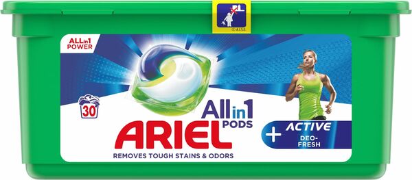 Ariel gelové kapsle Active Deo Fresh 30ks porovnat ceny