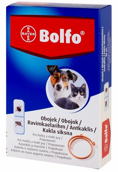 Bolfo 1.234g obojek pro kočky a malé psy 1ks porovnat ceny