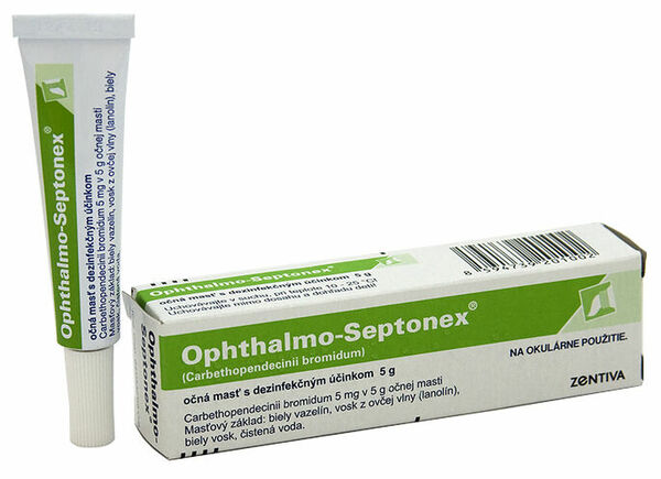 Ophthalmo-Septonex mast oční 5g porovnat ceny