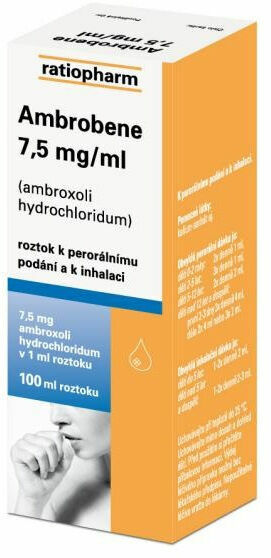 Ambrobene roztok 100ml 7.5 mg/ml porovnat ceny