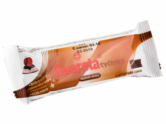 Guareta tyčinka s příchutí čokolády 44g porovnat ceny