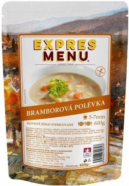 EXPRES MENU Bramborová polévka 2 porce porovnat ceny