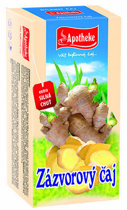 Apotheke Zázvorový čaj 20x1.5g porovnat ceny