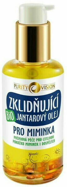 Purity Vision BIO Zklidňující jantarový olej pro miminka 95ml porovnat ceny