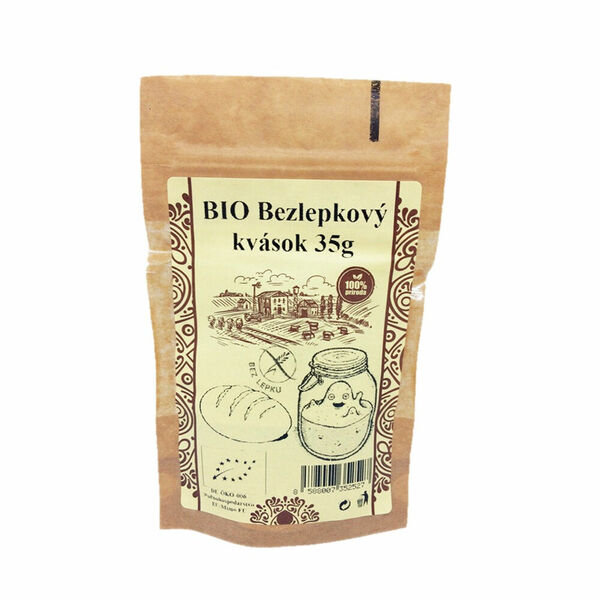 NAJTELO Bezlepkový kvásek 35 g BIO porovnat ceny