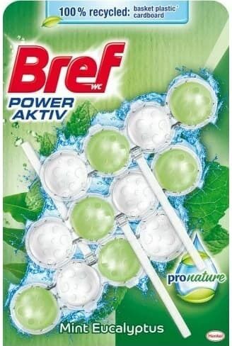 Bref Power Aktiv ProNature WC Blok Mint Eucalyptus 3x50g porovnat ceny