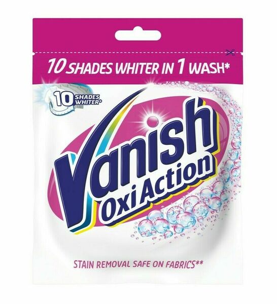 Vanish Oxi Action prášek na bělení a odstranění skvrn 300g porovnat ceny