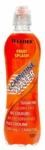 Weider L-Carnitine Water, 500 ml, Fruit Splash porovnat ceny