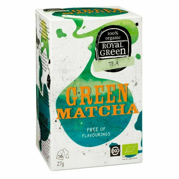 Royal Green zelený čaj Green Matcha BIO 16x1,7g porovnat ceny