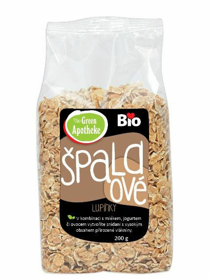 Green Apotheke Lupínky BIO špaldové 200 g porovnat ceny
