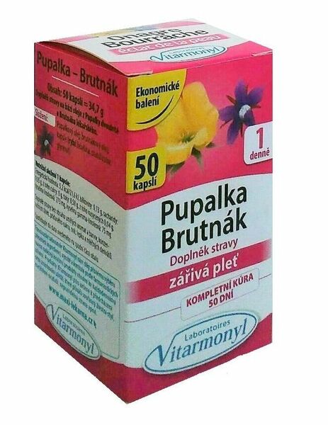 Vitarmonyl Pupalka & Brutnák 50 kapslí porovnat ceny
