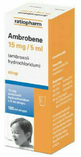 Ambrobene 15mg/ 5ml, sirup 100ml porovnat ceny