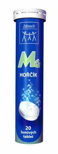 Zdrovit Hořčík šumivé tablety 20 citron porovnat ceny