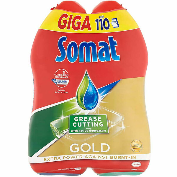SOMAT Gold Giga gel Grease Cutting 2x 990 ml porovnat ceny