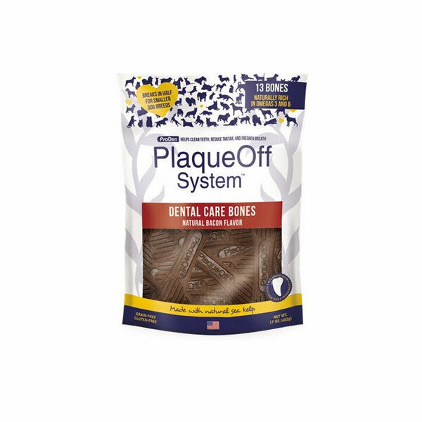 PRODEN PlaqueOff™  Dental Bones slaninové 485 g porovnat ceny