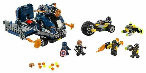 Lego Avengers: Boj o náklaďák 76143 porovnat ceny