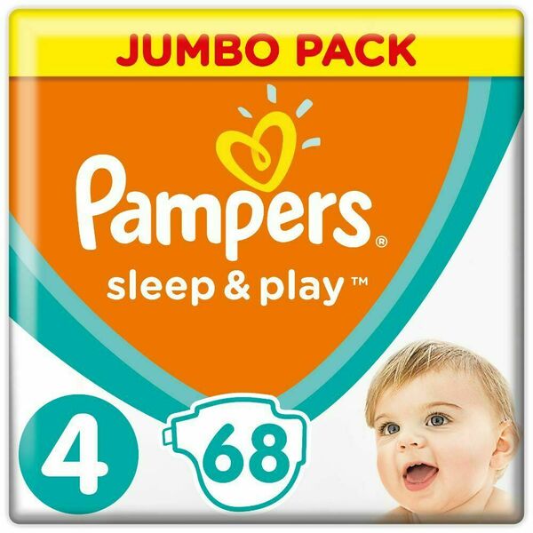 Pampers Sleep & Play S4 68ks, 9-14kg porovnat ceny