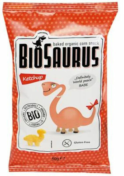Biosaurus BIO křupky s kečupem 50g porovnat ceny