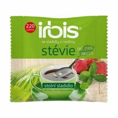 IRBIS se sladidly z rostl.Stévie tbl.220náhr.náplň porovnat ceny