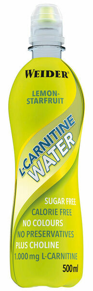 Weider L-Carnitine Water, 500 ml, Lemon-starfruit porovnat ceny