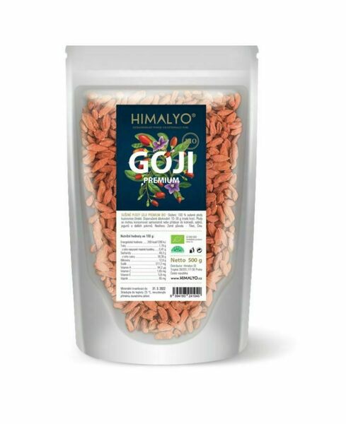 Himalyo Goji Exclusive BIO sušené plody 500 g porovnat ceny