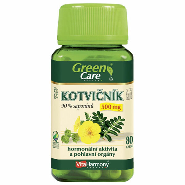 VITAHARMONY Kotvičník 500 mg 90 % saponinů 80 kapslí porovnat ceny