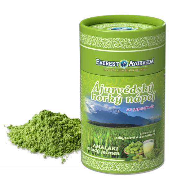 EVEREST AYURVEDA Amalaki Mladý ječmen sypaná směs 100 g porovnat ceny