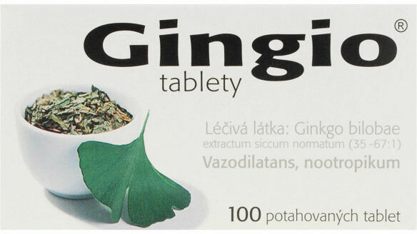 GINGIO® TABLETY 40 mg potahované tablety, 100 tablet porovnat ceny