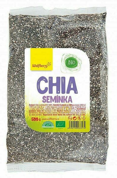 Wolfberry Chia semínka BIO 500g porovnat ceny