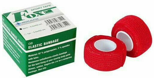 Fox sport tape  Bandáž elastická Fox 2.5cmx450cm 2ks porovnat ceny