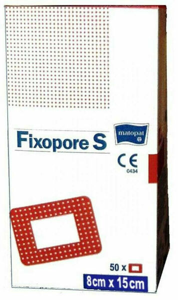 Fixopore S 8x15cm sterilní náplast 50ks porovnat ceny