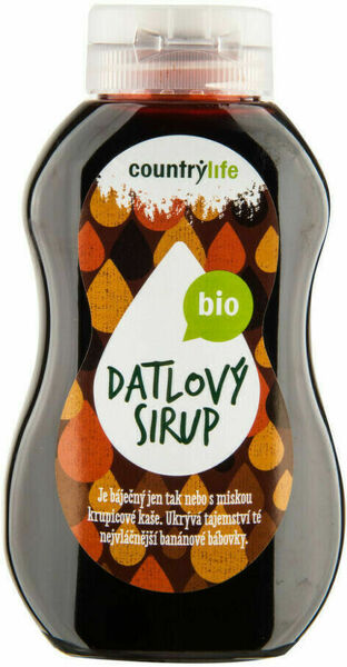 Country Life Sirup datlový BIO 250ml porovnat ceny