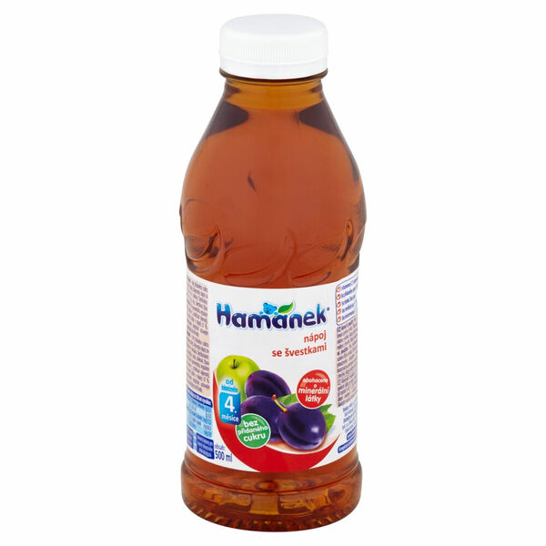 HAMÁNEK Nápoj se švestkami 500 ml porovnat ceny