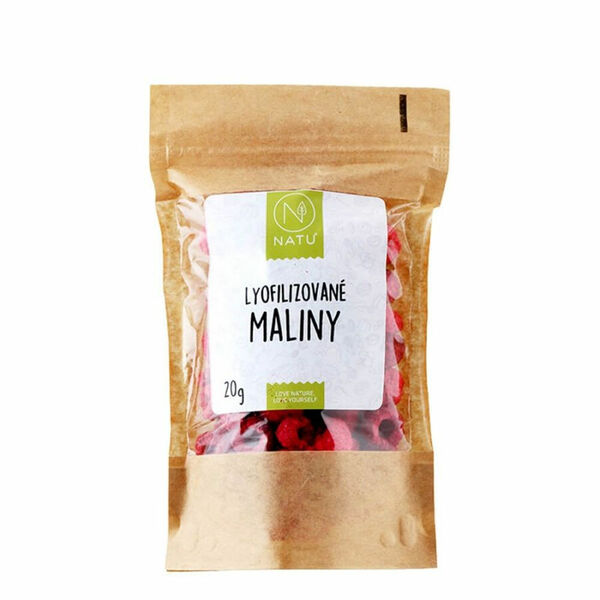 NATU Lyofilizované maliny 20 g porovnat ceny