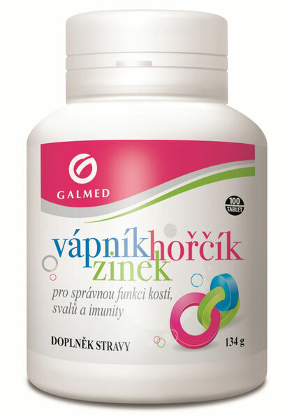 Galmed Vápník-Hořčík-Zinek 100 tablet porovnat ceny