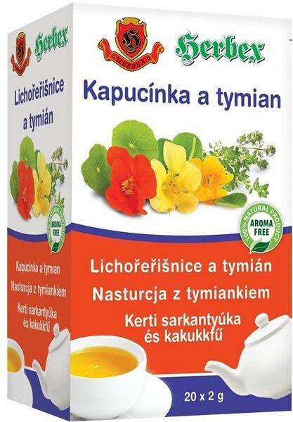 HERBEX Lichořeřišnice a tymián 20x2g n.s. porovnat ceny