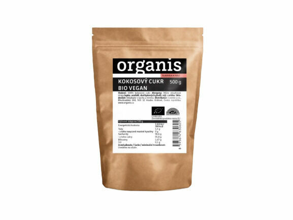 Organis Kokosový cukr BIO 500g porovnat ceny
