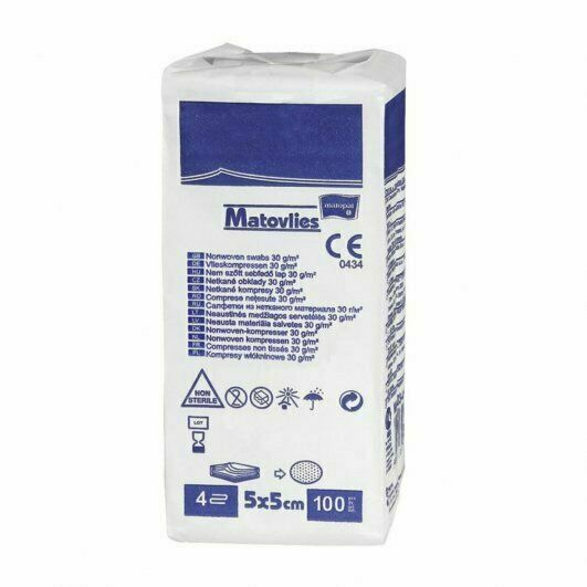 Matovlies 5x5cm 100ks kompresy netk.text.30g 4vrs. porovnat ceny