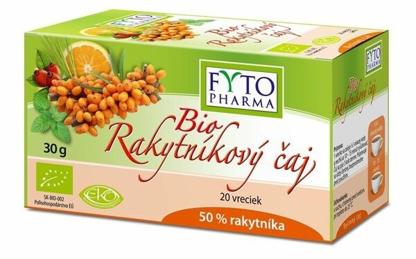Fytopharma Rakytníkový čaj BIO n.s. 20x1.5g porovnat ceny