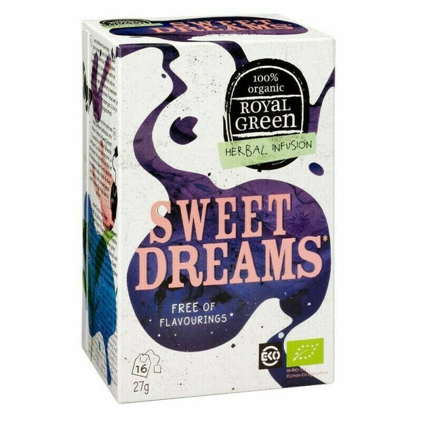 Royal Green bylinný čaj Sweet Dreams BIO 16x1,7g porovnat ceny