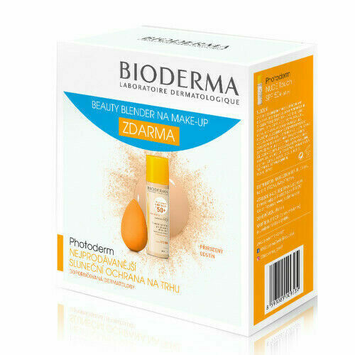BIODERMA Photoderm NUDE Touch přiroz.SPF50+ 40ml+D porovnat ceny