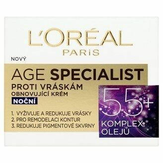 L'Oréal Paris  L'oréal Dex Age Specialist 55+ noční krém 50ml porovnat ceny