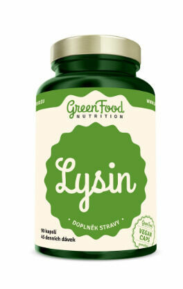 GreenFood Nutrition Lysin 90cps porovnat ceny