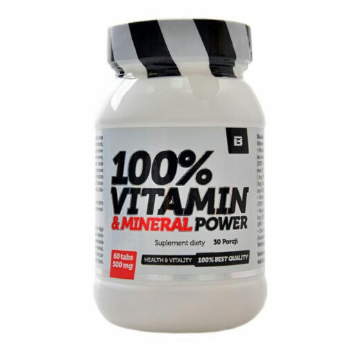 HiTec Nutrition 100% Vitamin - mineral power 60 tablet porovnat ceny
