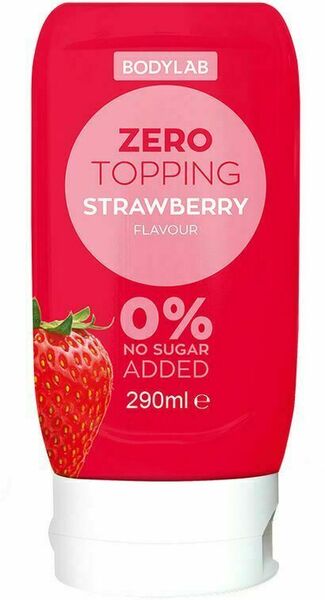 Bodylab Zero Topping Syrup jahoda 290 ml porovnat ceny