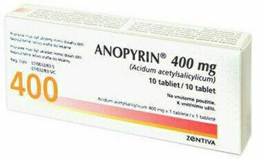 Anopyrin 400mg 10 tablet porovnat ceny