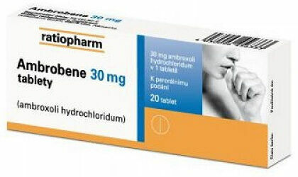 Ambrobene tablety 20x30mg porovnat ceny